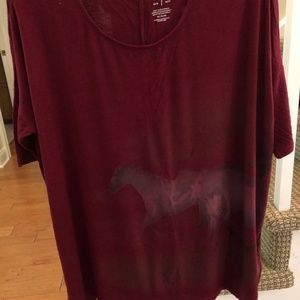 AE American Eagle Soft & Sexy Horse Tshirt